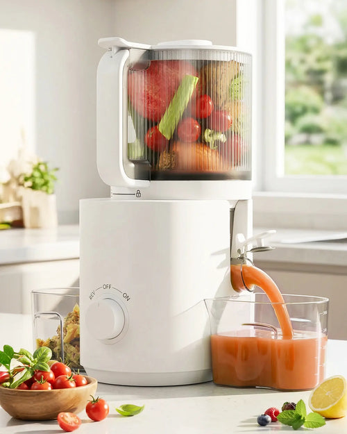 3 in 1 Masticating Juicer with Wide Feed Chute