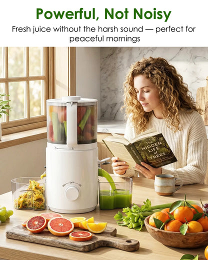 3 in 1 Masticating Juicer with Wide Feed Chute