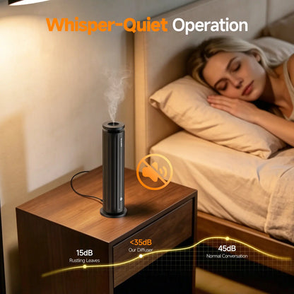 Waterless Essential Oil Diffuser with Cold Air Technology